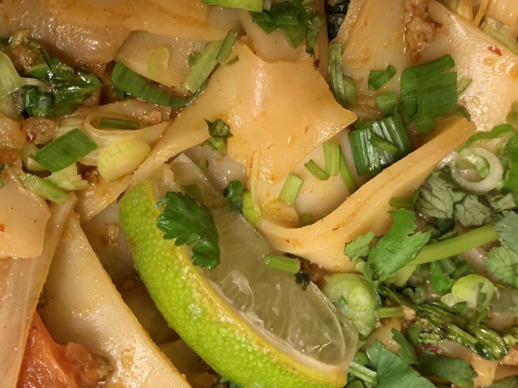 Drunken noodles
